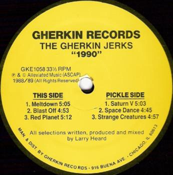 The Gherkin Jerks - 1990 EP - Alleviated