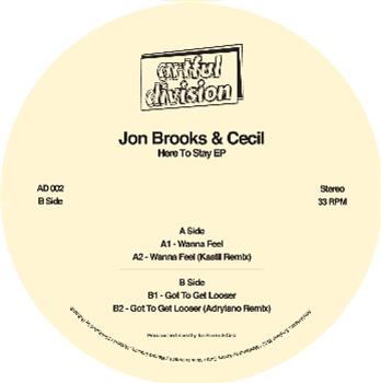 Jon Brooks & Cecil - Here to Stay EP - Artful Division