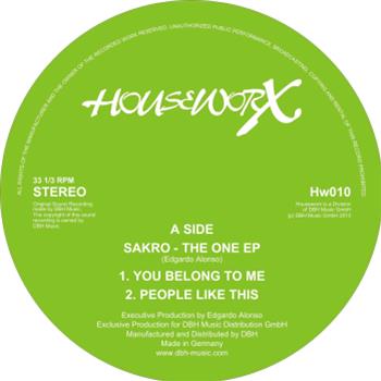 Sakro - The One EP *Repress - Houseworx Records