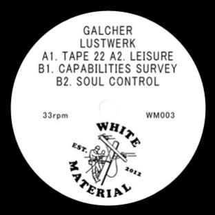 Galcher Lustwerk - (One Per Person) - White Material Galcher Lustwerk - (One Per Person) - White Material