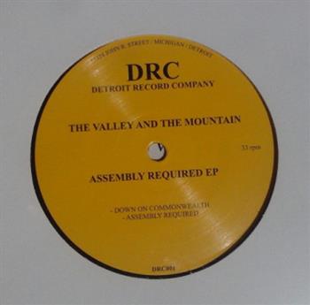 The Valley And The Mountain - Assembly Required EP - DETROIT RECORD COMPANY The Valley And The Mountain - Assembly Required EP - DETROIT RECORD COMPANY