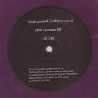 T.B-Knudens & D.Savi - 2400 Operator EP - Underground Quality