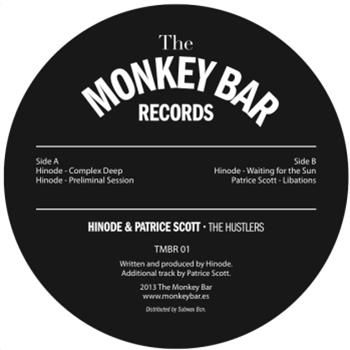 Hindoe & Patrice Scott - The Hustlers - Transparent red Vinyl - The Monkey Bar Records Hindoe & Patrice Scott - The Hustlers - Transparent red Vinyl - The Monkey Bar Records