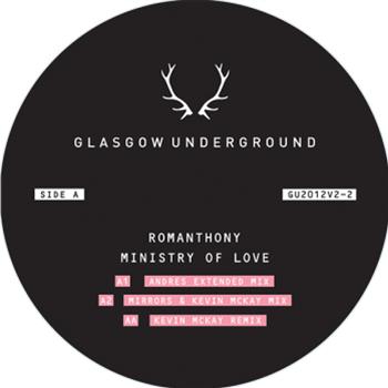 Romanthony - Ministry Of Love (V2) Standard Edition - Glasgow Underground Romanthony - Ministry Of Love (V2) Standard Edition - Glasgow Underground