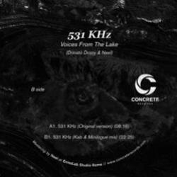 Voices From The Lake a.k.a. Donato Dozzy & Neel - 531 KHz - Concrete Records LTD Voices From The Lake a.k.a. Donato Dozzy & Neel - 531 KHz - Concrete Records LTD