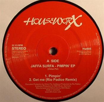 Jaffa Surfa - Pimpin EP - Houseworx Records