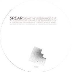 Spear - Cognitive Dissonance EP - The Wild Division Records