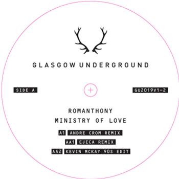 Romanthony - Ministry Of Love (V1) Standard Edition - Glasgow Underground Romanthony - Ministry Of Love (V1) Standard Edition - Glasgow Underground