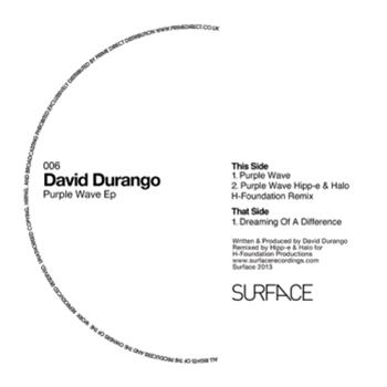 David Durango - Purple Wave EP - Surface David Durango - Purple Wave EP - Surface