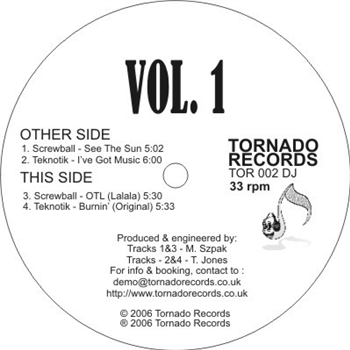 Various Artists -  Vol. 1 - Torando Records