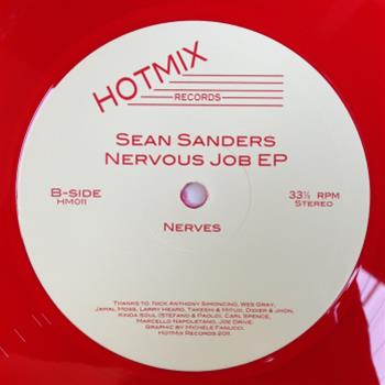 Sean Sanders – Nervous Job EP - Hotmix Records