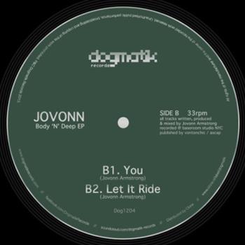 Jovonn - BodyNDeep EP - Dogmatik