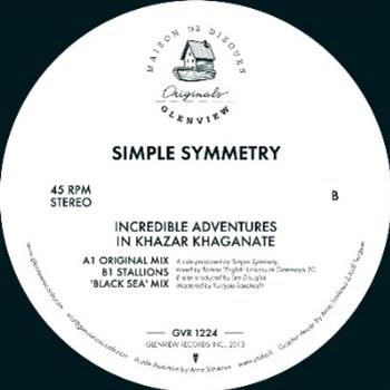 SIMPLE SYMMETRY - INCREDIBLE ADVENTURES IN KHAZAR KHAGANATE - GLENVIEW RECORDS