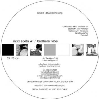 Brothers Vibe / Christiano & Davidino - Mixx Records Brothers Vibe / Christiano & Davidino - Mixx Records