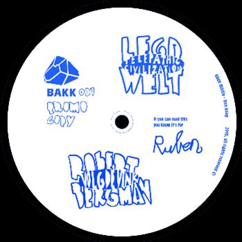 Legowelt / Robert Bergman - BAKK