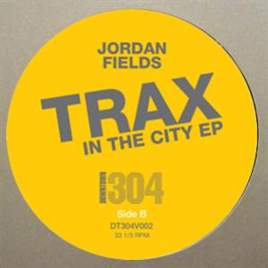 Jordan Fields - Trax in the City EP (Clar Blue Vinyl) - Downtown 304