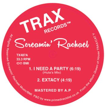 Screamin Rachael Queen of House – EP - Trax