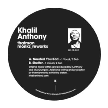KHALIL ANTHONY - THAT MAN MONKZ REWORKS - Shadeleaf Music