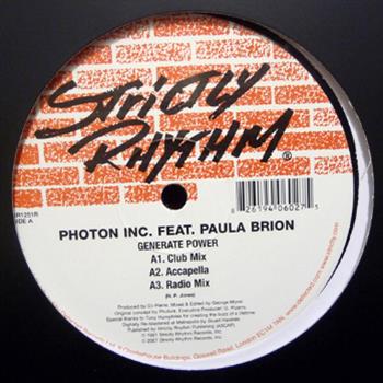 Photon Inc - Generate Power - STRICTLY RHYTHM