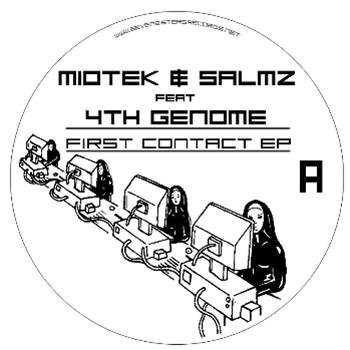 MioTek Salmz feat. 4th Genome - First Contact EP - Seven Sisters Records