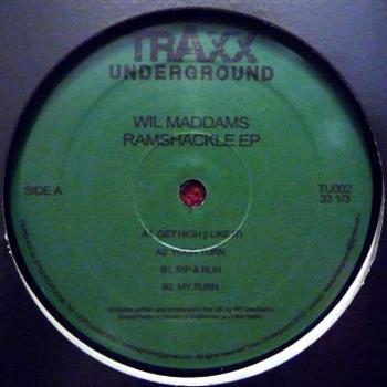 Will Maddams - Ramshackle EP - TRAXX UNDERGROUND