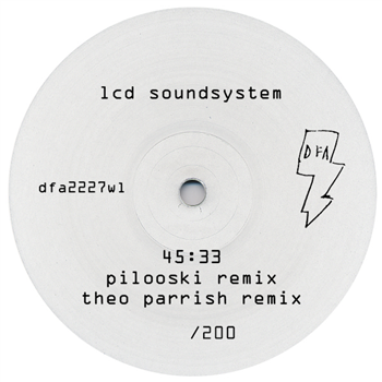 LCD SOUNDSYSTEM - 45:33 Remixes - DFA