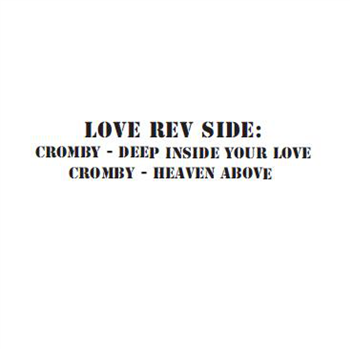 DJ Nav / Cromby - Love Revolution