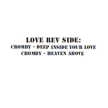 DJ Nav / Cromby - Love Revolution DJ Nav / Cromby - Love Revolution