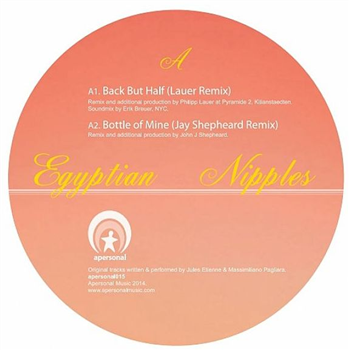 EGYPTIAN NIPPLES - Back But Half Remixes - Apersonal Music