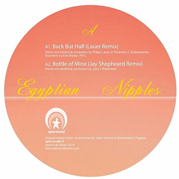 EGYPTIAN NIPPLES - Back But Half Remixes - Apersonal Music EGYPTIAN NIPPLES - Back But Half Remixes - Apersonal Music
