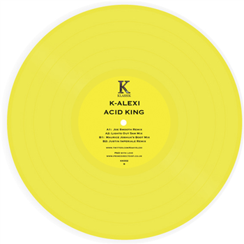 K-Alexi - Acid King (12" Yellow Vinyl) - K KLASSIK