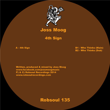 JOSS MOOG - 4TH SIGN - Robsoul Recordings