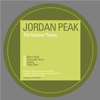 JORDAN PEAK - THE MASLOW THEORY - BALANS