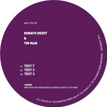 Donato Dozzy & Tin Man - ACID TEST 09 12" - Acid Test