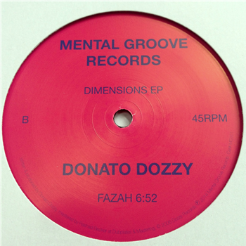 Donato Dozzy - Dimensions Ep (D&m Remaster) - Mental Groove
