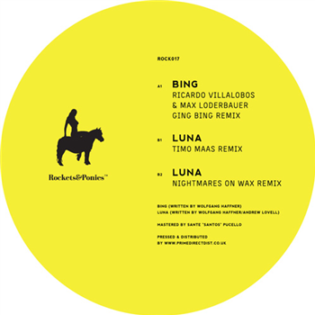 Wolfgang Haffner - The Remixes (12" Yellow Vinyl) - Rockets & Ponies