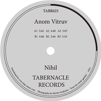 Anom Vitruv - Nihil - Tabernacle Records