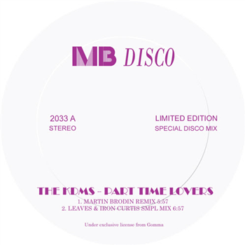 The KMDS - Part Time Lovers (Remixes) - MB Disco The KMDS - Part Time Lovers (Remixes) - MB Disco