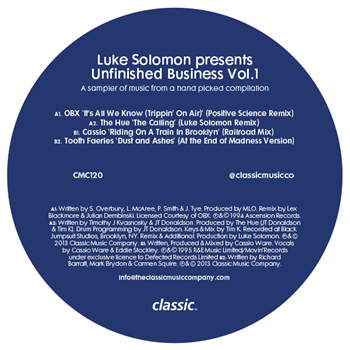 LUKE SOLOMONS UNFINISHED BUSINESS - V.A. - CLASSIC