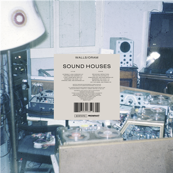 Walls/Oram - Sound Houses (12" Clear Vinyl) - Ecstatic