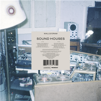Walls/Oram - Sound Houses (12" Clear Vinyl) - Ecstatic Walls/Oram - Sound Houses (12" Clear Vinyl) - Ecstatic