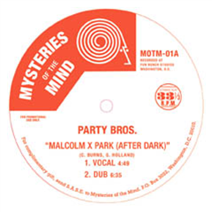 Party Bros. EP - Mysteries of the Mind Party Bros. EP - Mysteries of the Mind