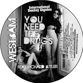 WESTBAM feat. Richard Butler (1-sided 12") - INTERNATIONAL DEEJAY GIGOLO