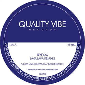 Rydim – Lava Lava Remixes - Quality Vibe Records