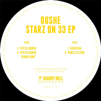 OUSHE - STARZ ON 33 EP - Shabby Doll Records