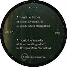 Arnaud Le Texier / Antonio De Angelis – Split EP - Children Of Tomorow