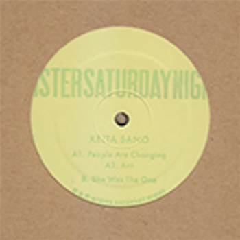 Keita Sano - People Are Changing EP - Mister Saturday Night