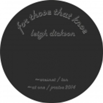 Leigh Dickson - KNOE 3/2 - For Those That Knoe Leigh Dickson - KNOE 3/2 - For Those That Knoe
