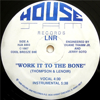 LNR - Work It To The Bone - House Jam