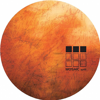 ED DAVENPORT / OZKA - Mosaic Split Series: Part Three (Ltd. Marbled Orange Vinyl 12") - Mosaic